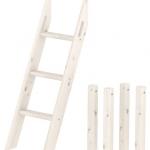 Scala inclinata e gambe per letto semi elevato.