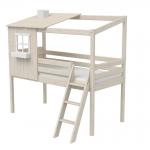letto Casa Classic elevato con scala inclinata tetto 1/2