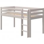 Letto semi-elevato Classic con scala dritta