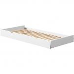 Letto estraibile White e Nor sollevabile
