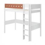 Letto sopra elevato White