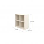 Libreria con 4 compartimenti