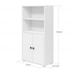 Libreria Midi 2 ante