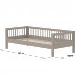 letto divanetto Classic Raw