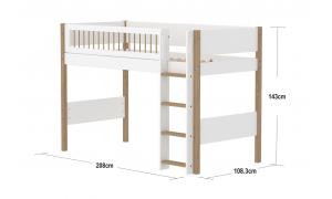 Letto Trasformabile FLEXA Nor Elevato - Dettaglio Crossbar