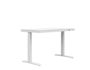 Scrivania elettrica regolabile con cassetto e USB