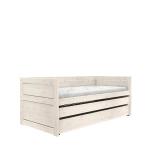 Letto singolo Classic con blocco letto estraibile con 2 cassetti