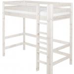Letto sopra-elevato Classic con scala dritta